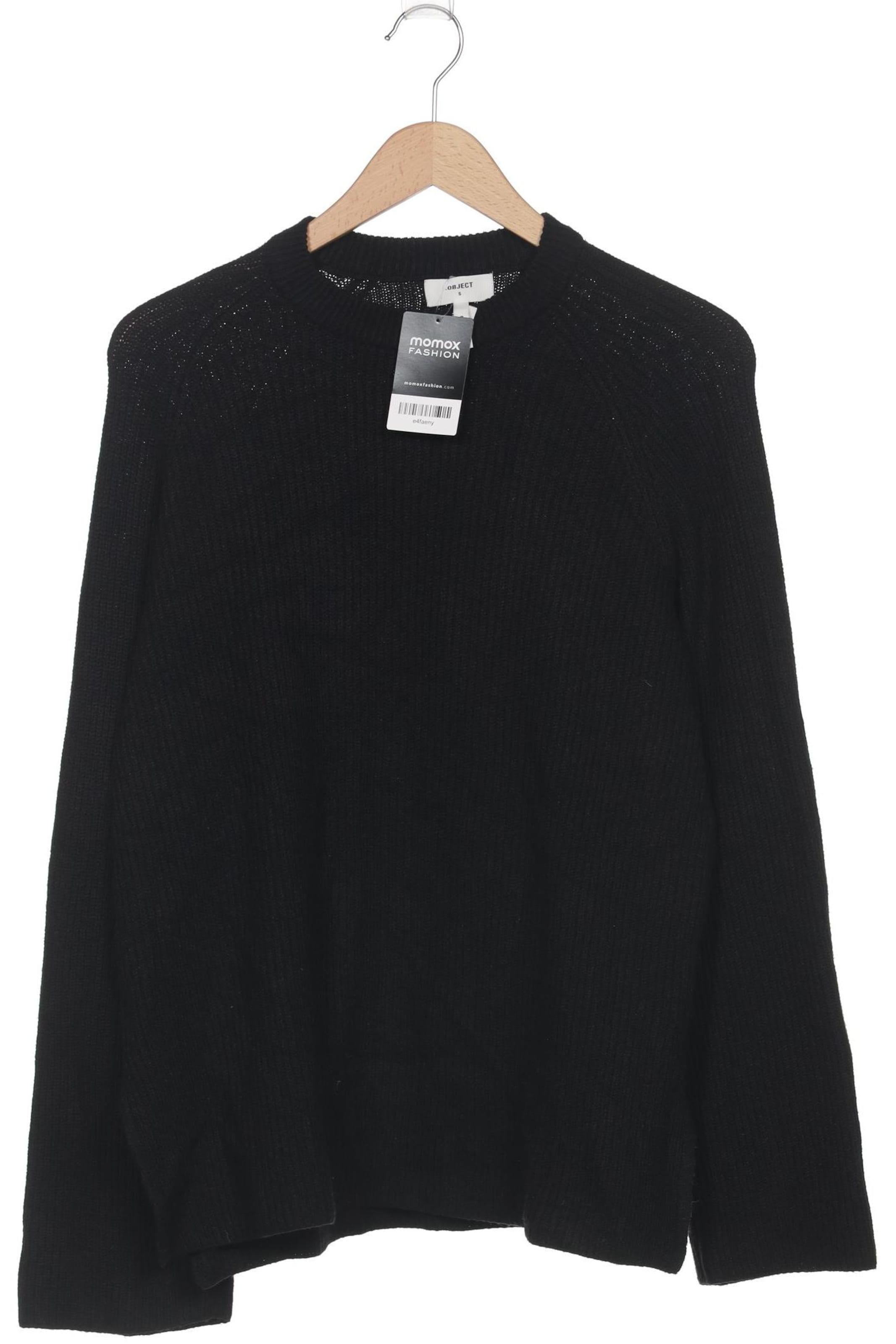OBJECT Pullover S in Schwarz: Vorderseite