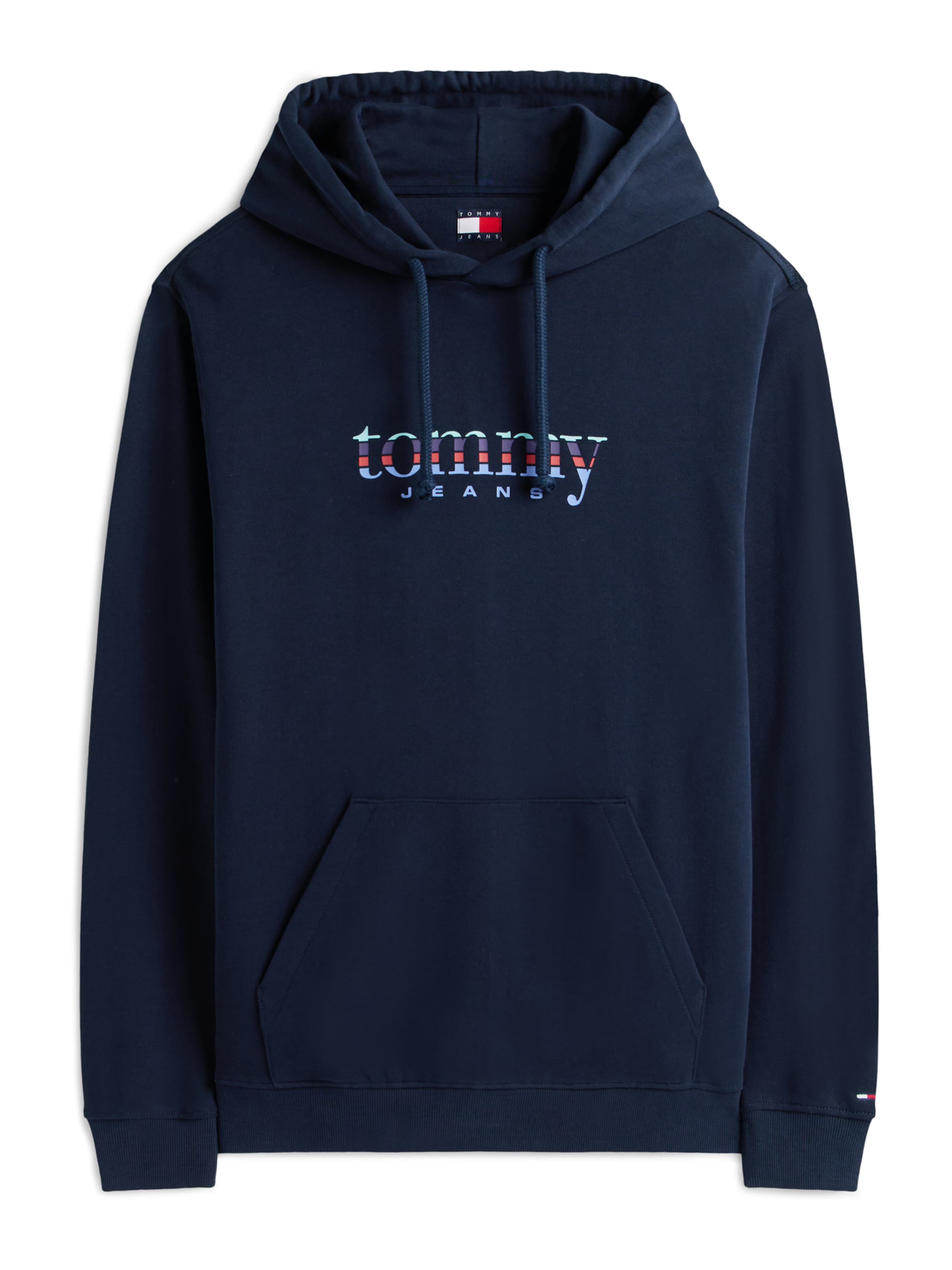 Tommy Jeans Μπλούζα φούτερ σε ναυτικό μπλε / άκουα / λιλά / κόκκινο, Άποψη προϊόντος