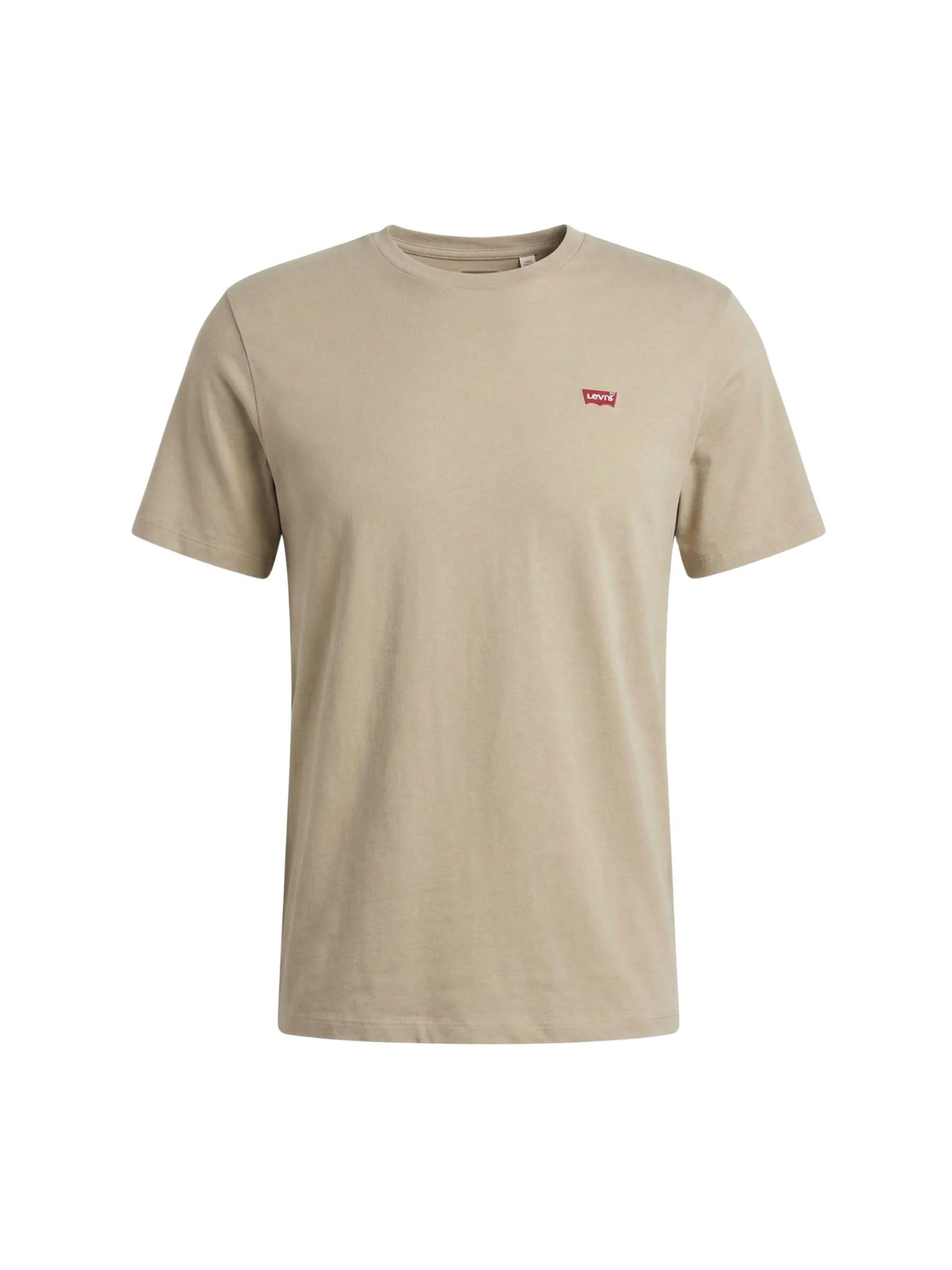 LEVI'S ® Shirt 'SS ORIGINAL HM TEE' in Beige: front