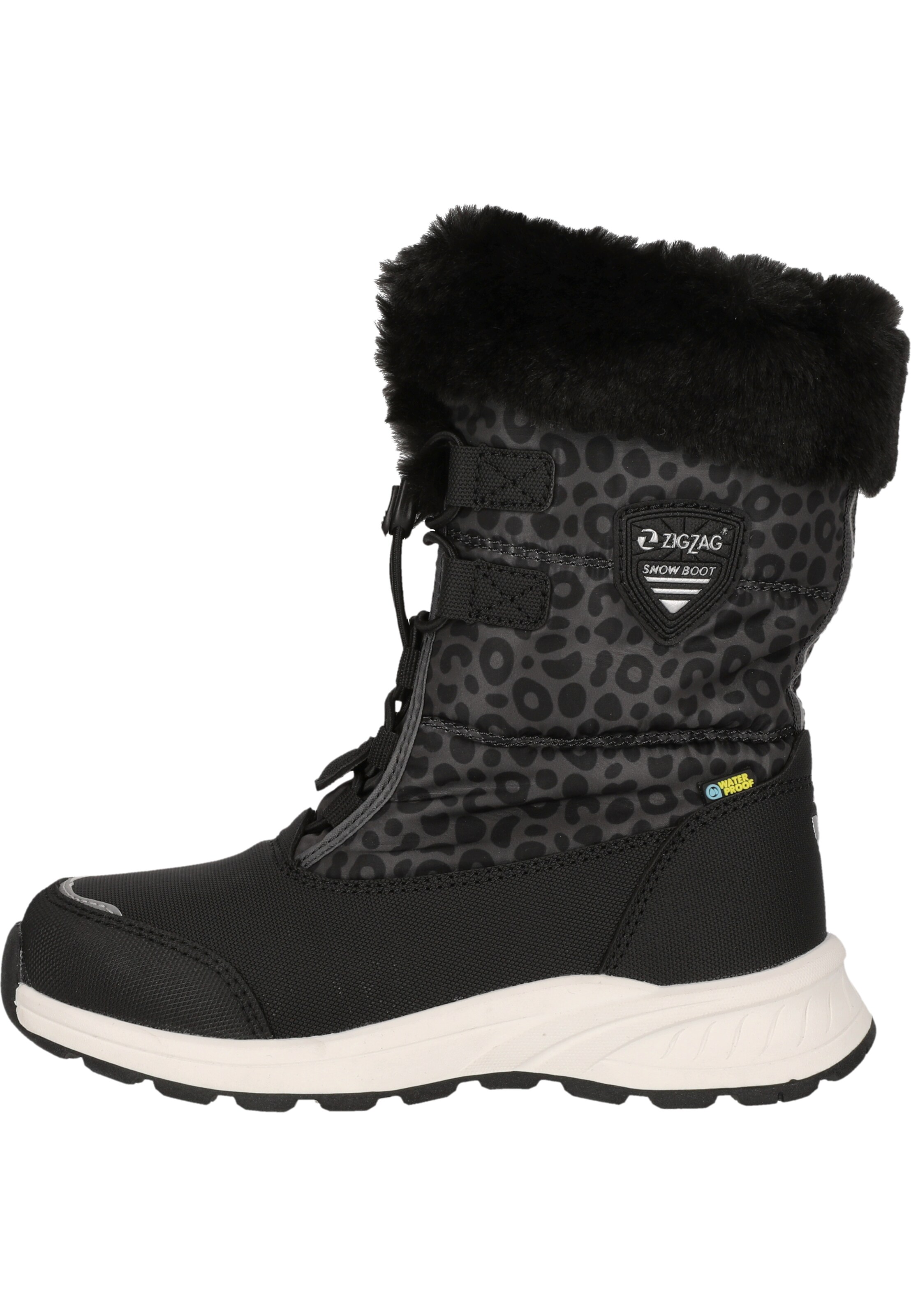 ZigZag Snow Boots 'Wesend' in Black