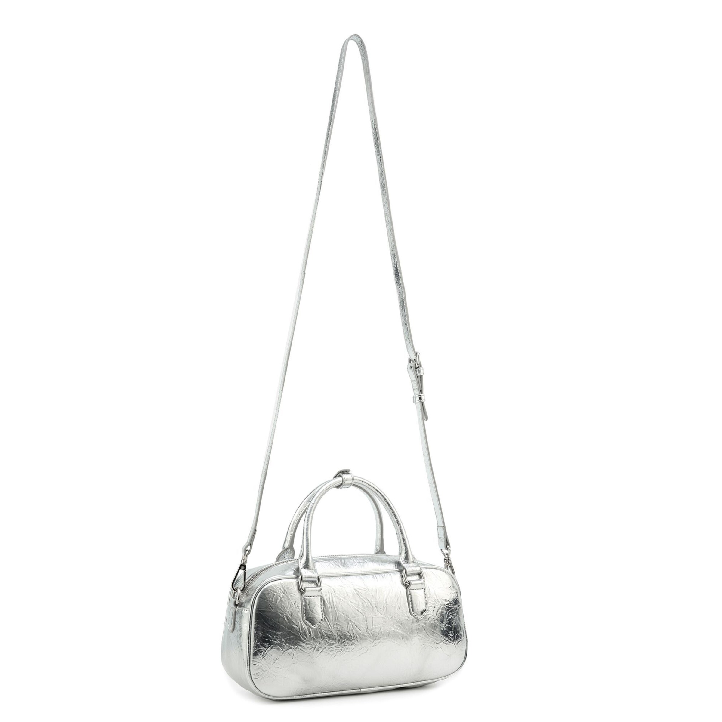 Seidenfelt Handbag 'Lofdal' in Silver