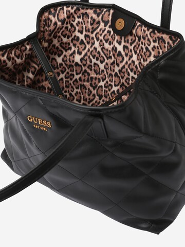 GUESS Torba shopper 'Vikky' w kolorze czarny