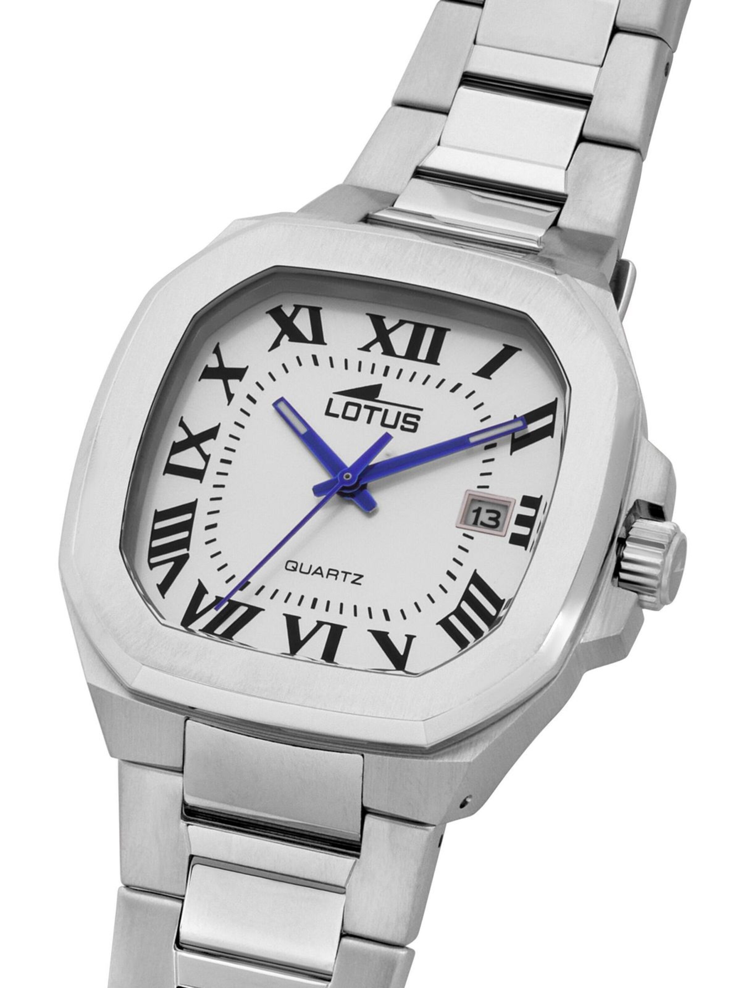 Lotus Analoog horloge 'Watch Square Series' in Zilver