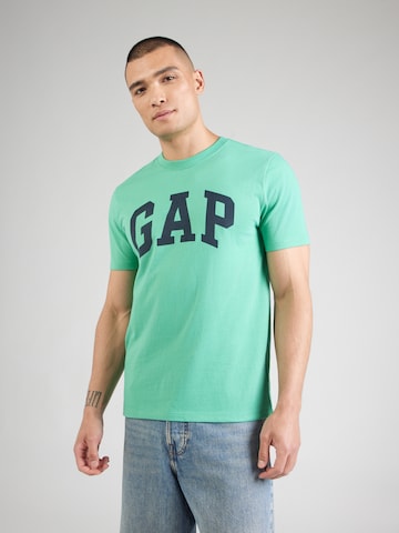 T-Shirt 'EVERYDAY' GAP en vert : devant