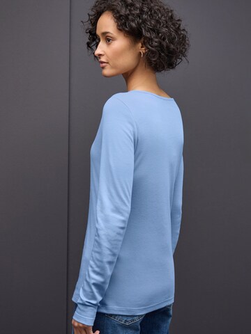 STREET ONE Shirt 'New Lanea' in Blau