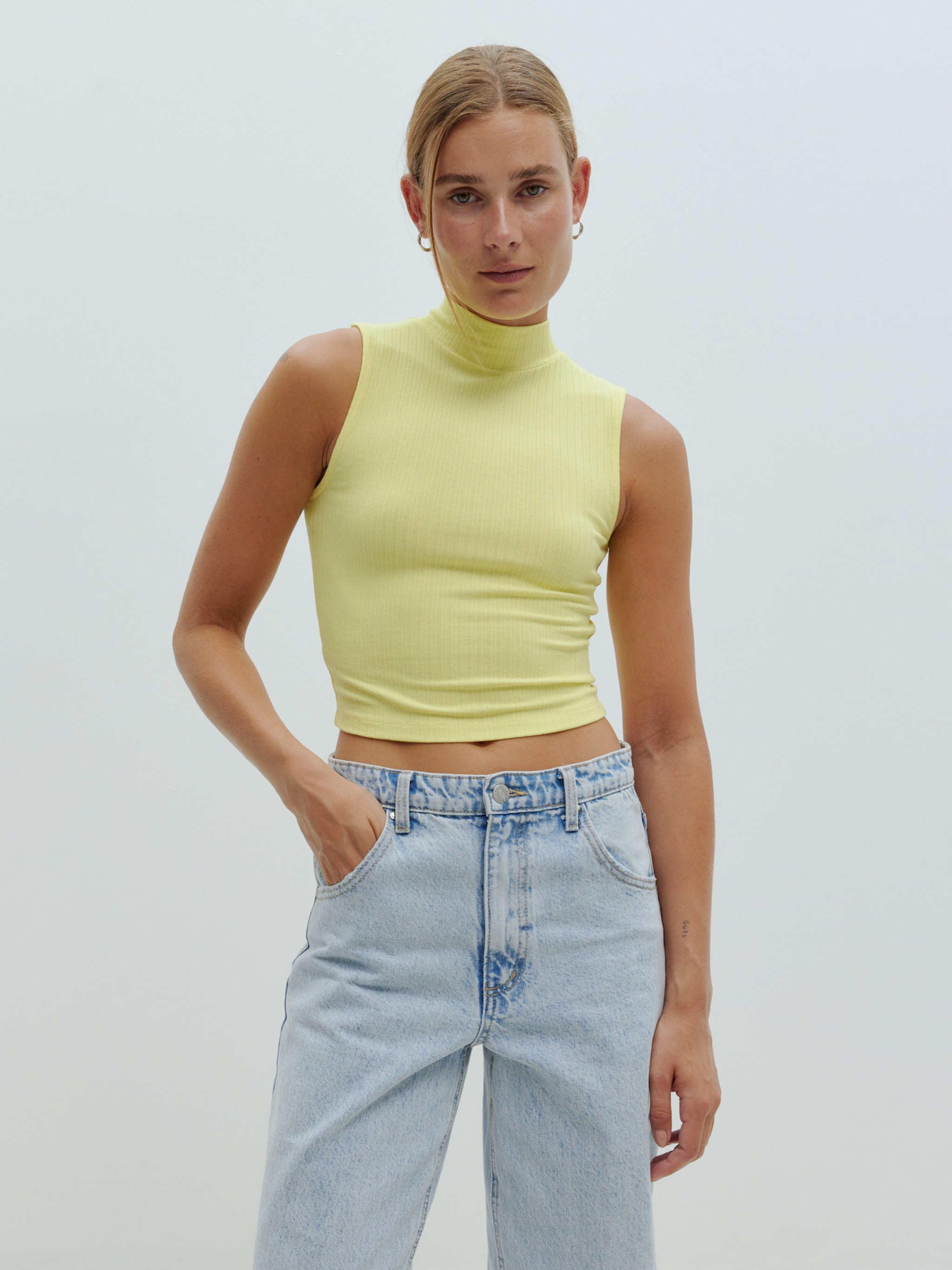 EDITED Producten Top 'Kaori' Geel