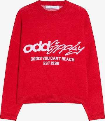 Pullover di Bershka in rosso: frontale