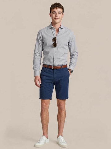 Steppin' out Regular fit Button Up Shirt in Blue: front
