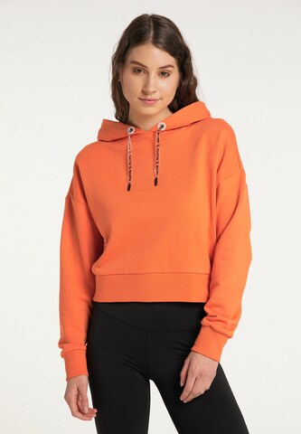 myMo ATHLSR Sweatshirt in Oranje: voorkant