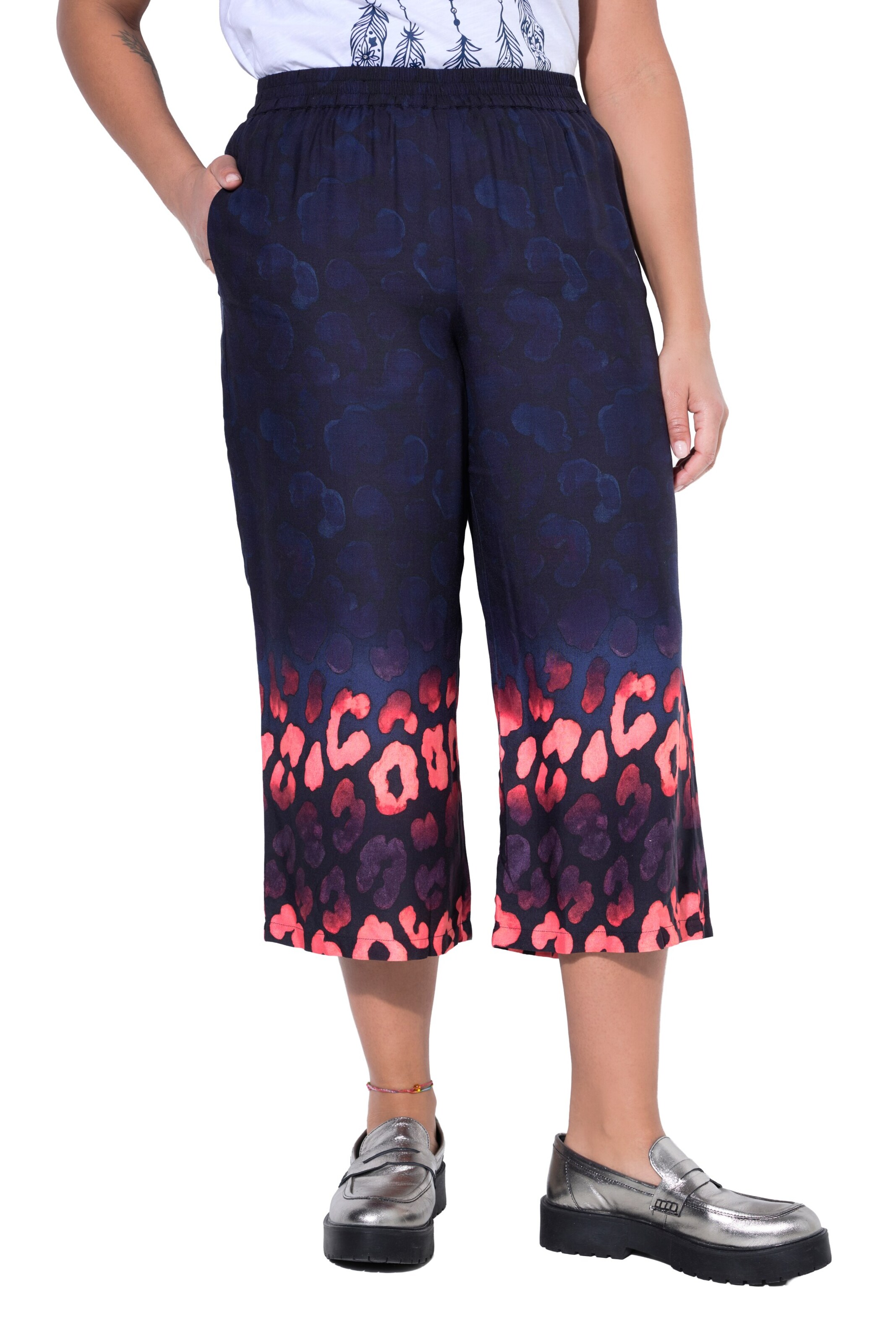 Angel of Style Regular Broek in Blauw: voorkant