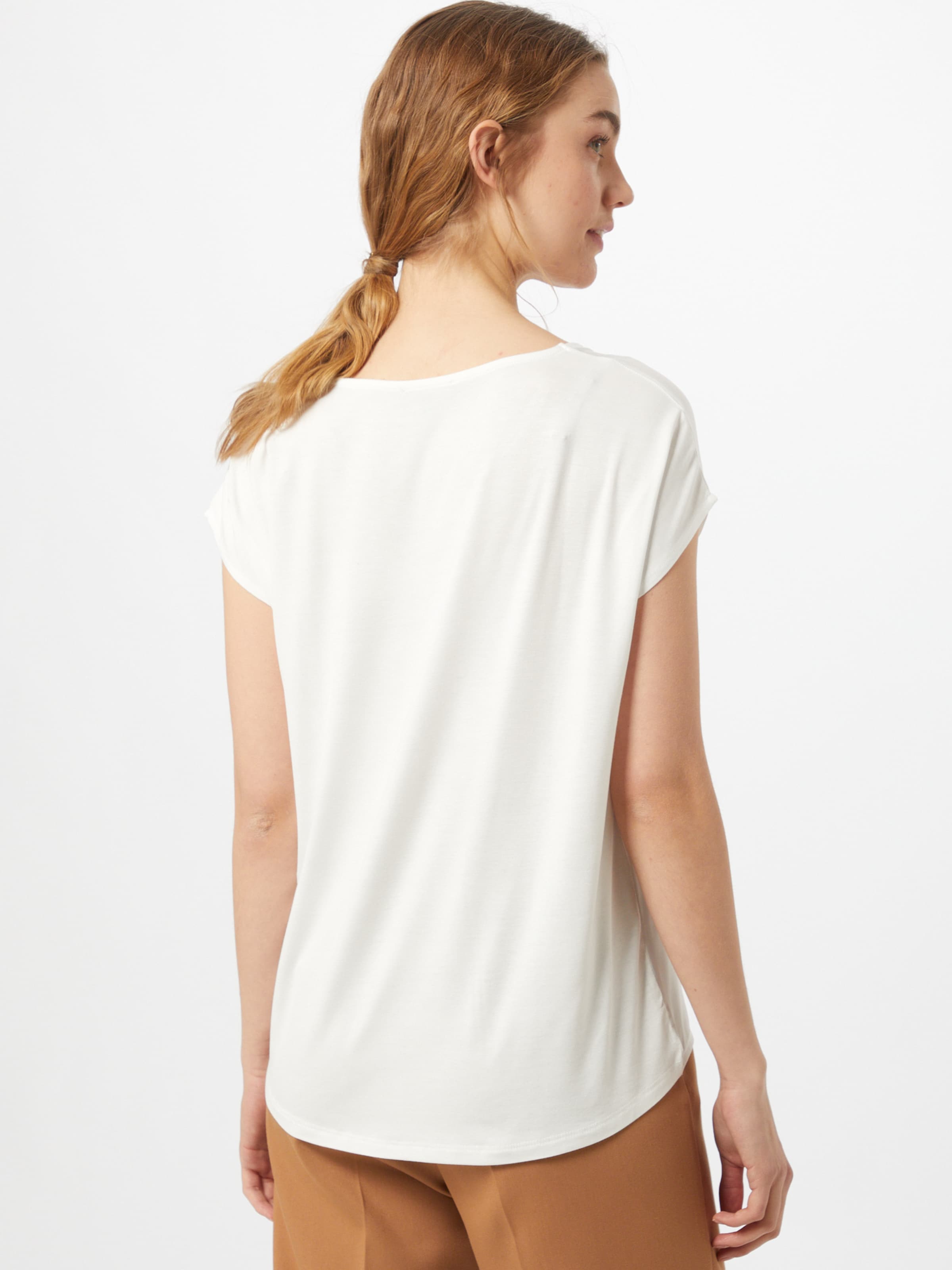 Grandes tailles T-shirt MORE & MORE en Blanc Cassé 