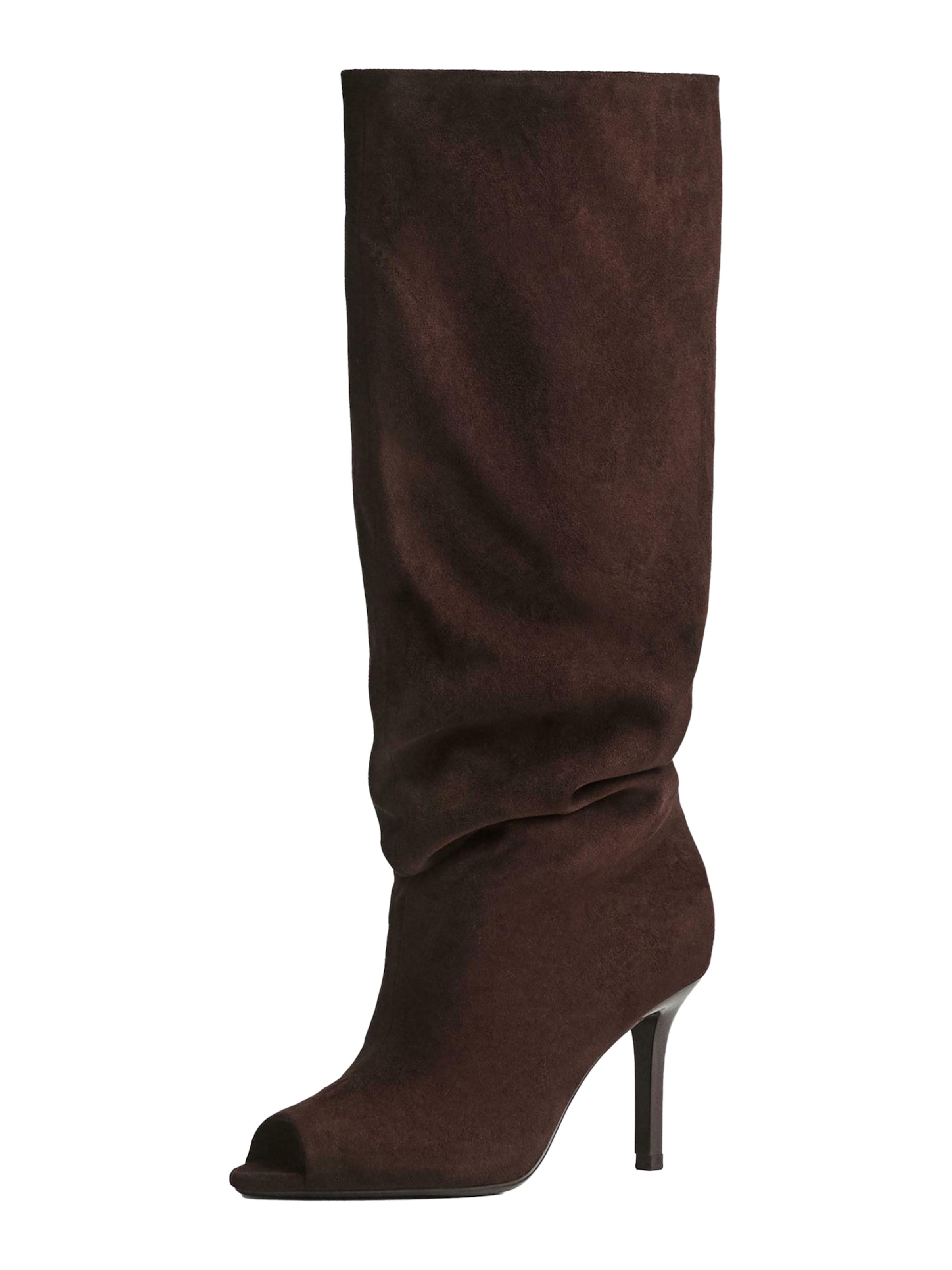 Bershka Boot in Brown