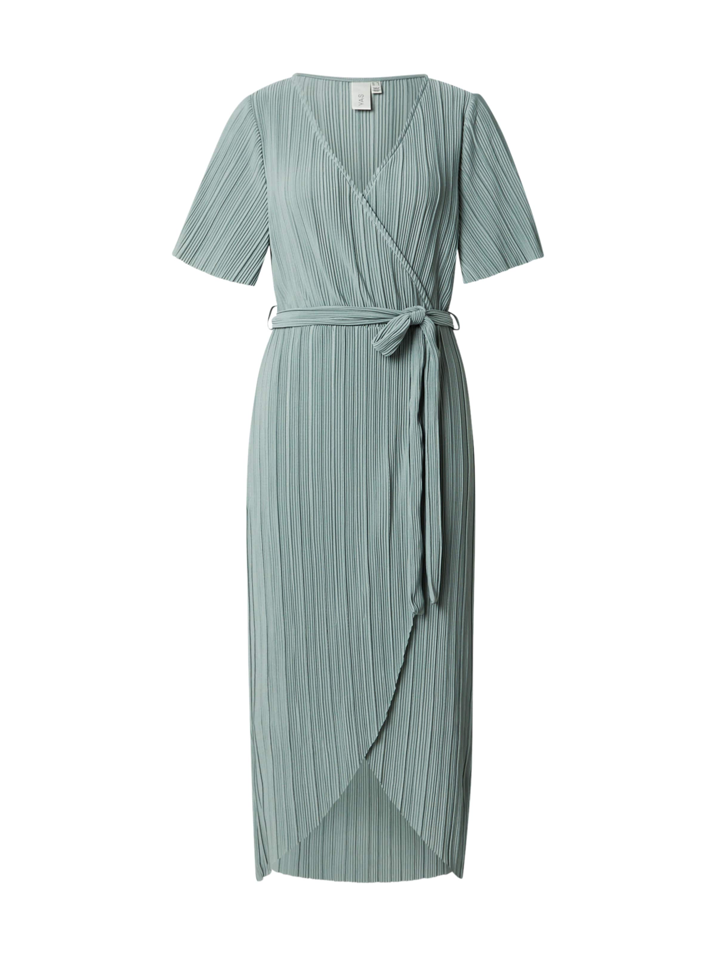 YAS Šaty 'YASOlinda' – zelená: přední strana