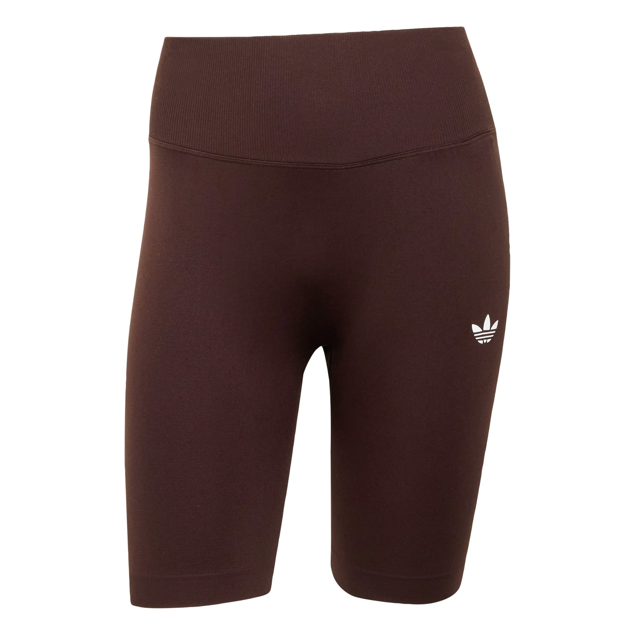 ADIDAS ORIGINALS Skinny Legíny 'ESSENTIALS' – hnědá: přední strana