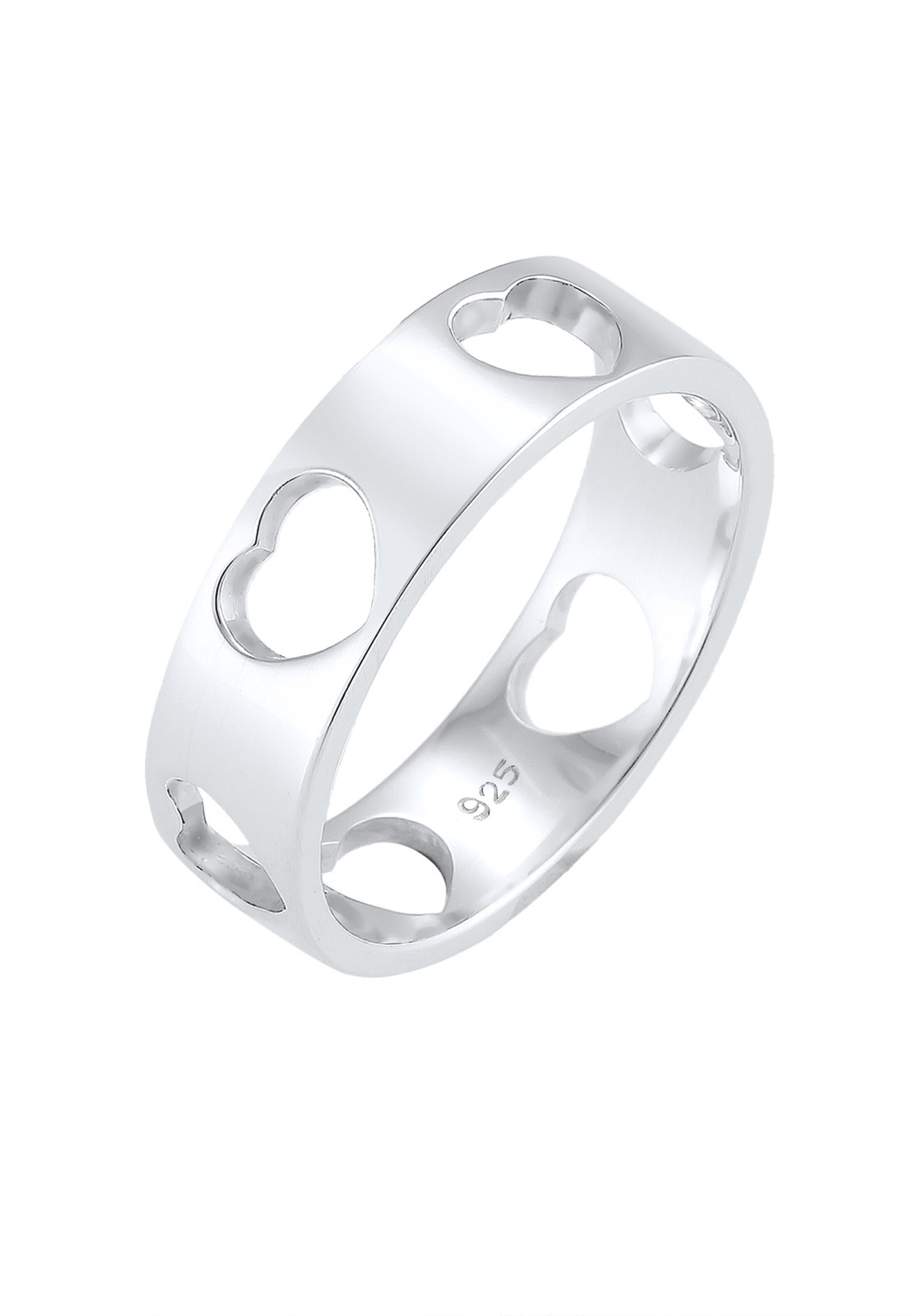 ELLI Ring in Silber: Vorderseite