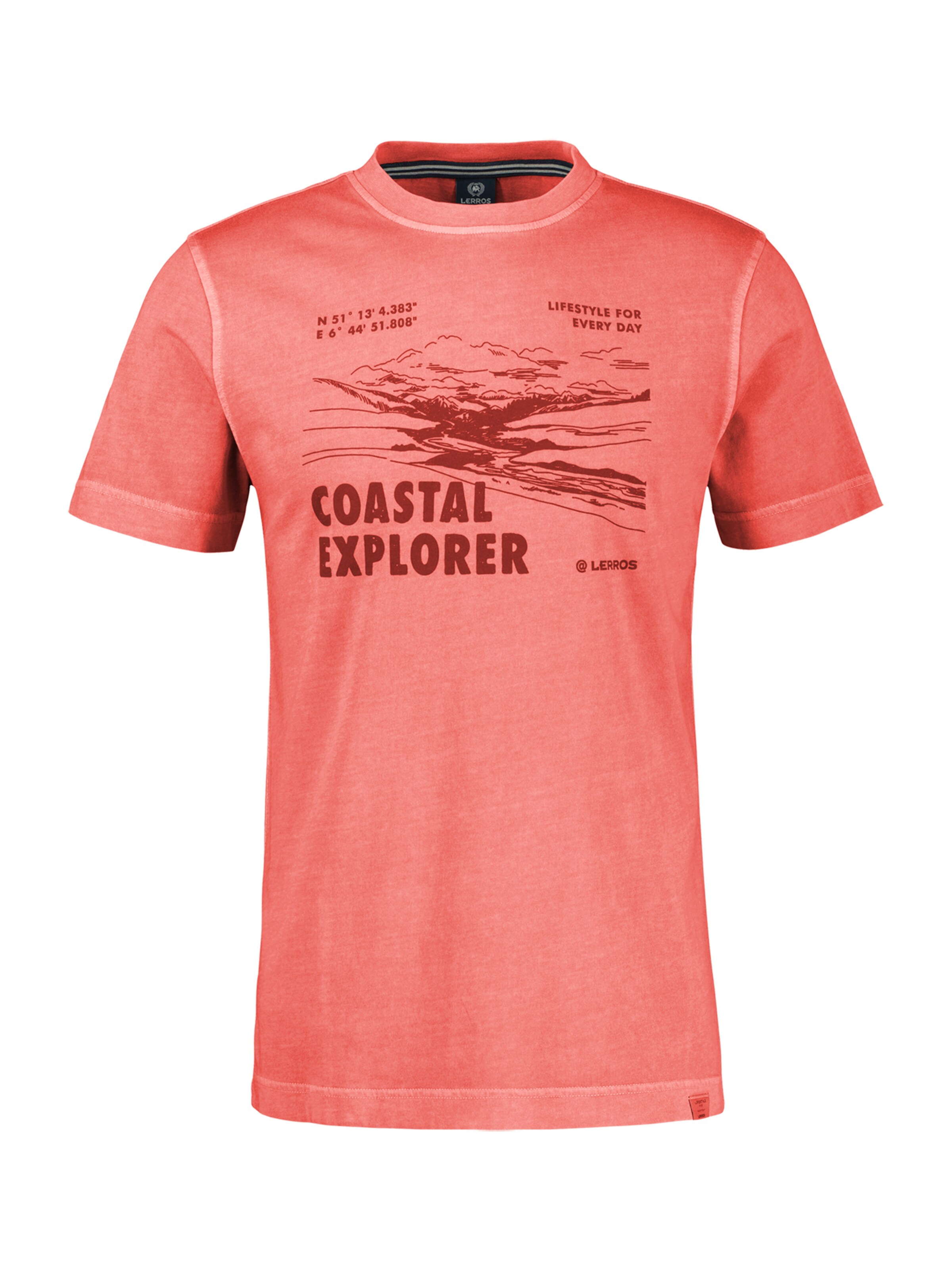 LERROS Shirt in Red: front