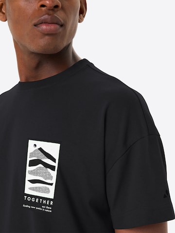 VAUDE Functioneel shirt 'Redmont' in Zwart