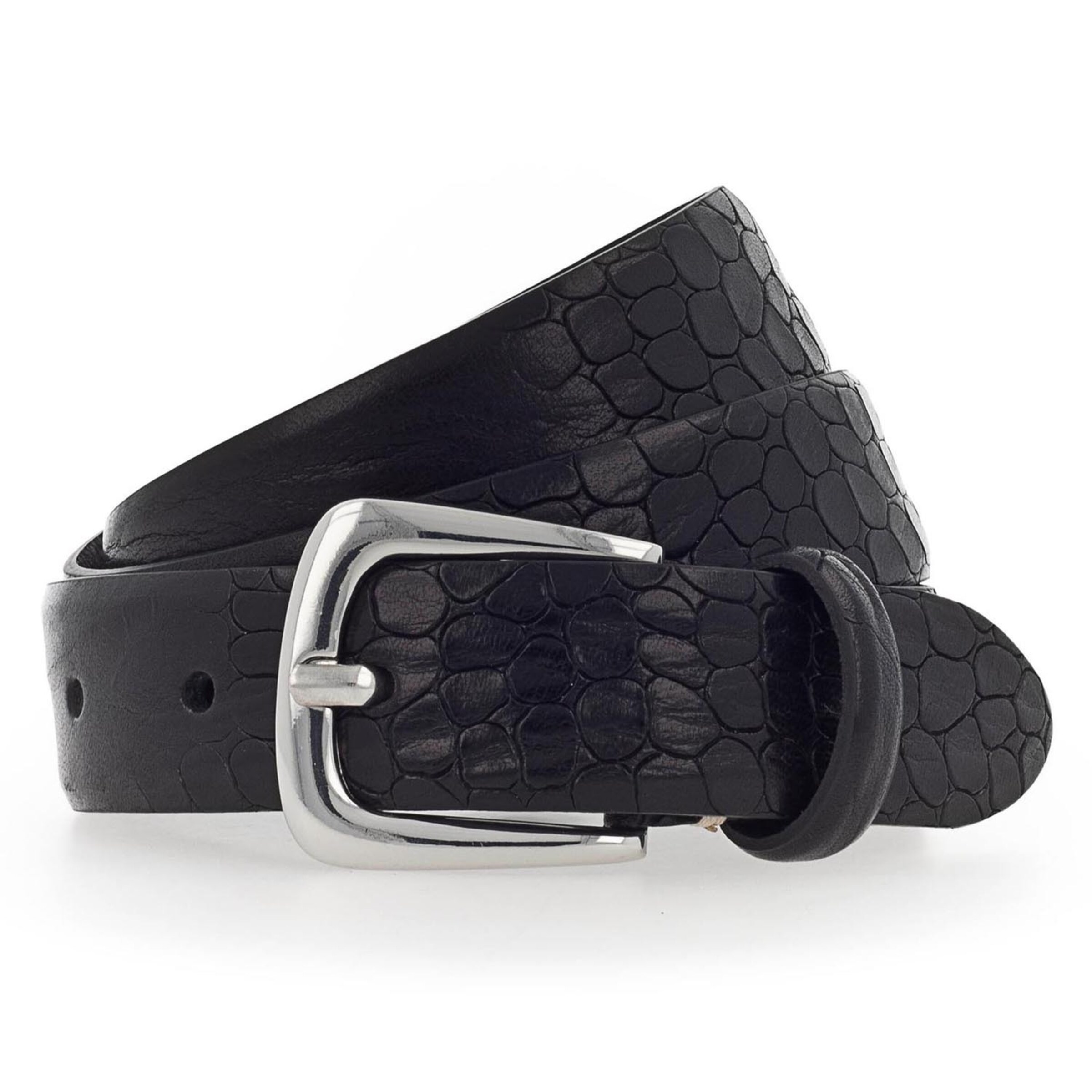 Cintura 'Charlisa' di B.BELT in nero: frontale