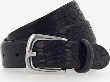 b.belt Handmade in Germany Belt 'Charlisa' in Black: front