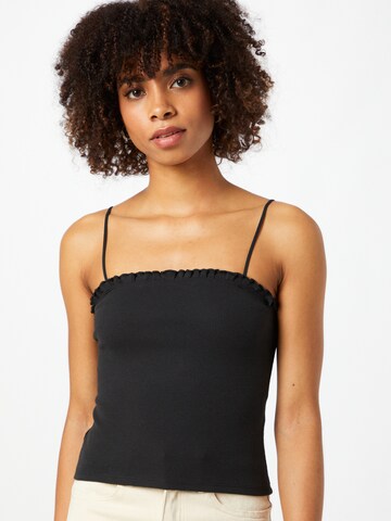 Abercrombie & Fitch Top in Schwarz: predná strana