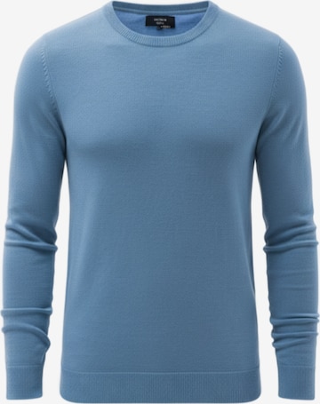 Pull-over Ombre en bleu : devant
