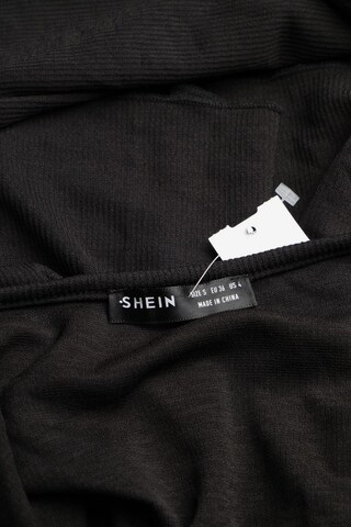 SheIn Cropped Shirt S in Schwarz
