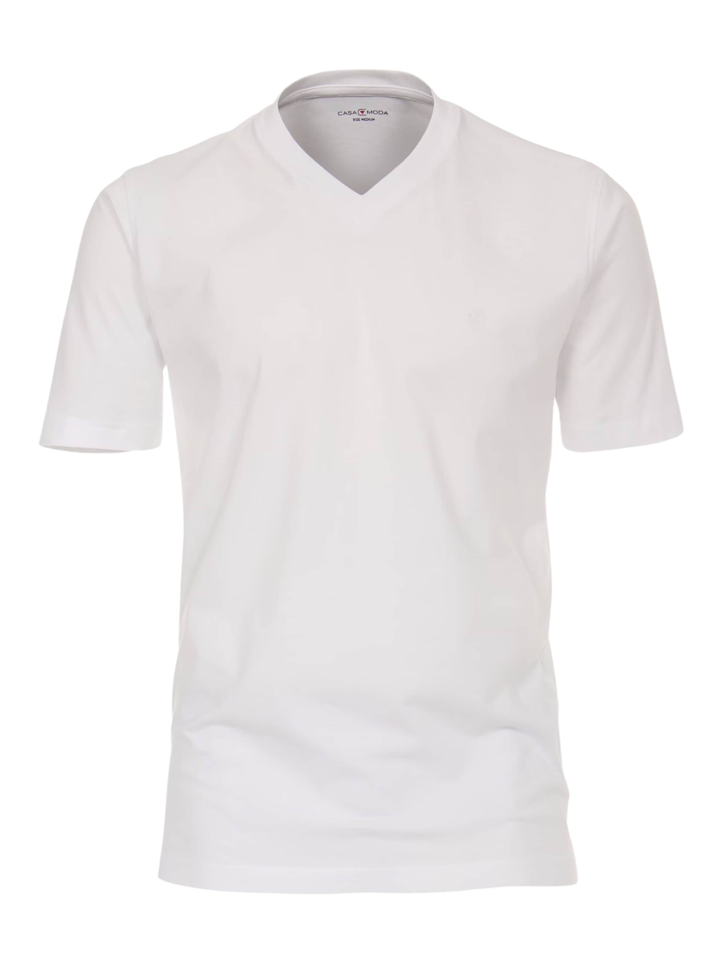 CASAMODA T-Shirt in Weiß: Vorderseite