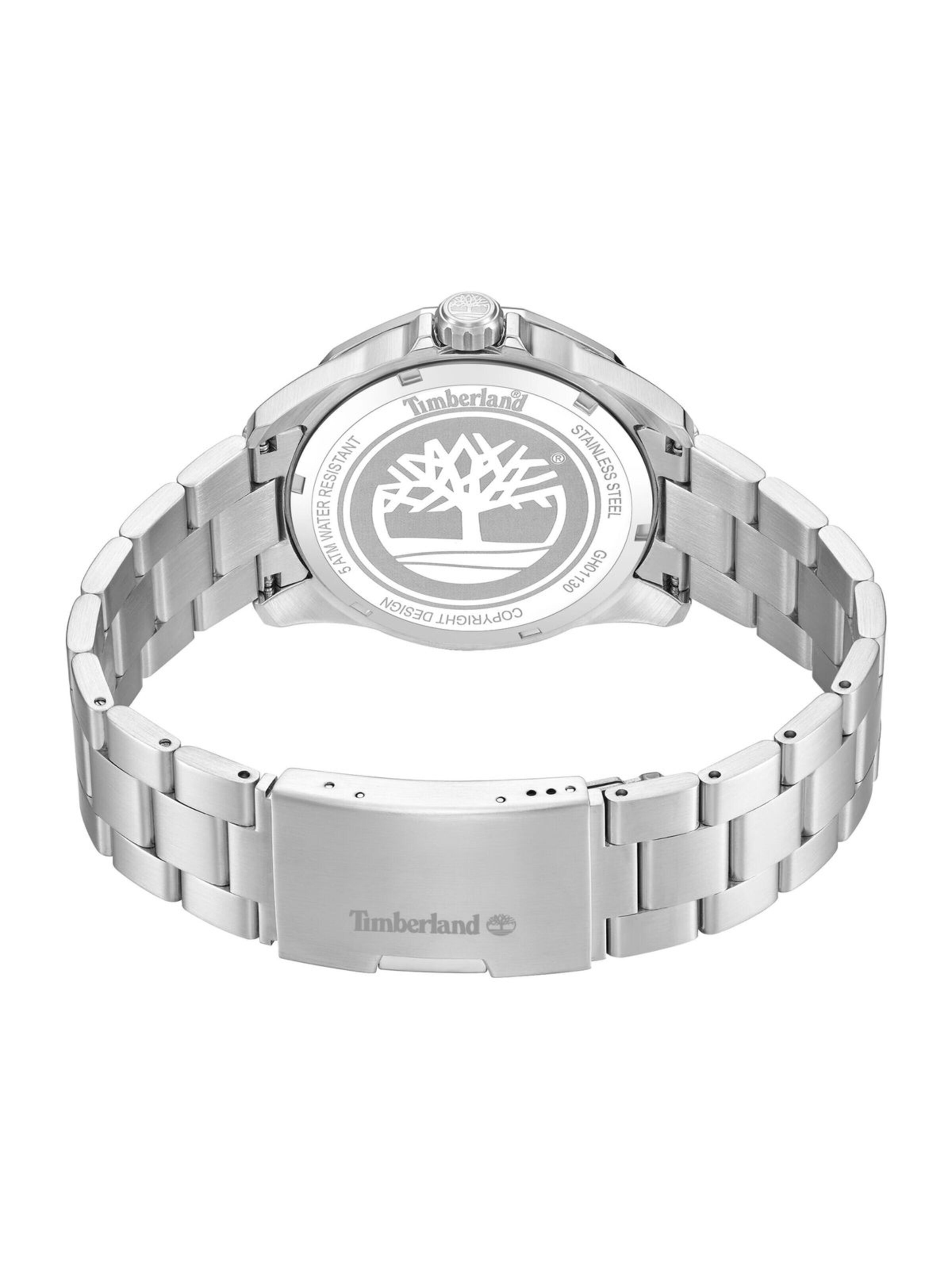 TIMBERLAND Analoog horloge 'Date watch Bretton Woods' in Zilver