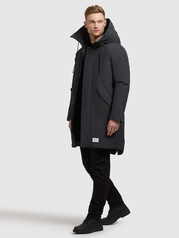 khujo Winter parka 'Anth2' in Black