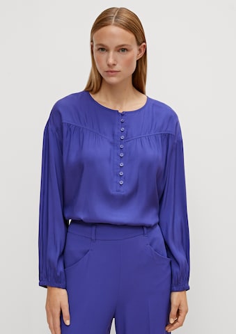 COMMA Blouse in Purple: front