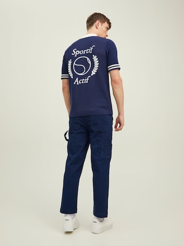 Regular Jeans cargo 'Rob' JACK & JONES en bleu