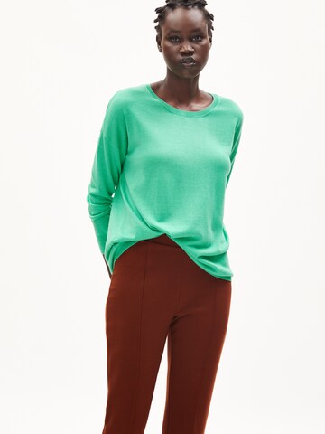 ARMEDANGELS Sweater 'Laarni' in Green: front