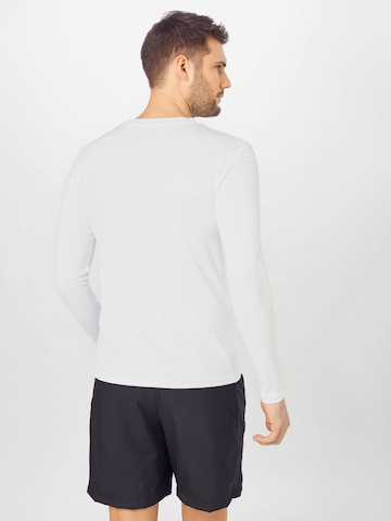 T-Shirt fonctionnel 'Team Base' ADIDAS SPORTSWEAR en blanc