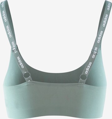 ADIDAS SPORTSWEAR Bralette Sports Bra ' SCOOP LOUNGE BRA ' in Grey