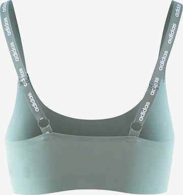 ADIDAS SPORTSWEAR Bustier Sport bh ' SCOOP LOUNGE BRA ' in Grijs