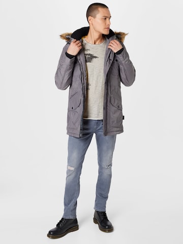 INDICODE JEANS Jacke 'Carpelan' in Grau