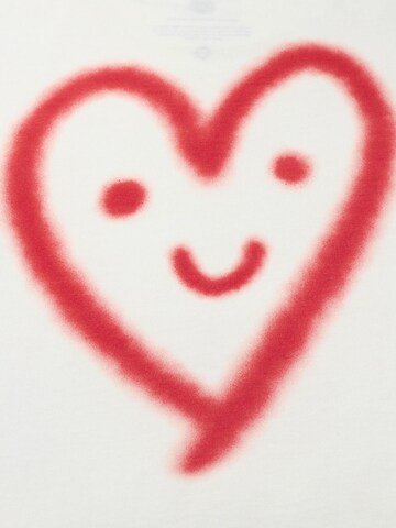 Thinking MU Bluser & t-shirts ' HEART ' i hvid