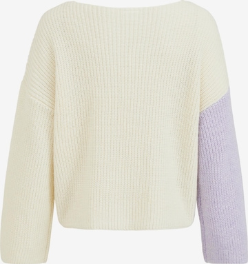 VILA Sweater 'Loui' in Beige