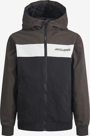 Jack & Jones Junior Демисезонная куртка 'JJERush' в Коричневый: спереди