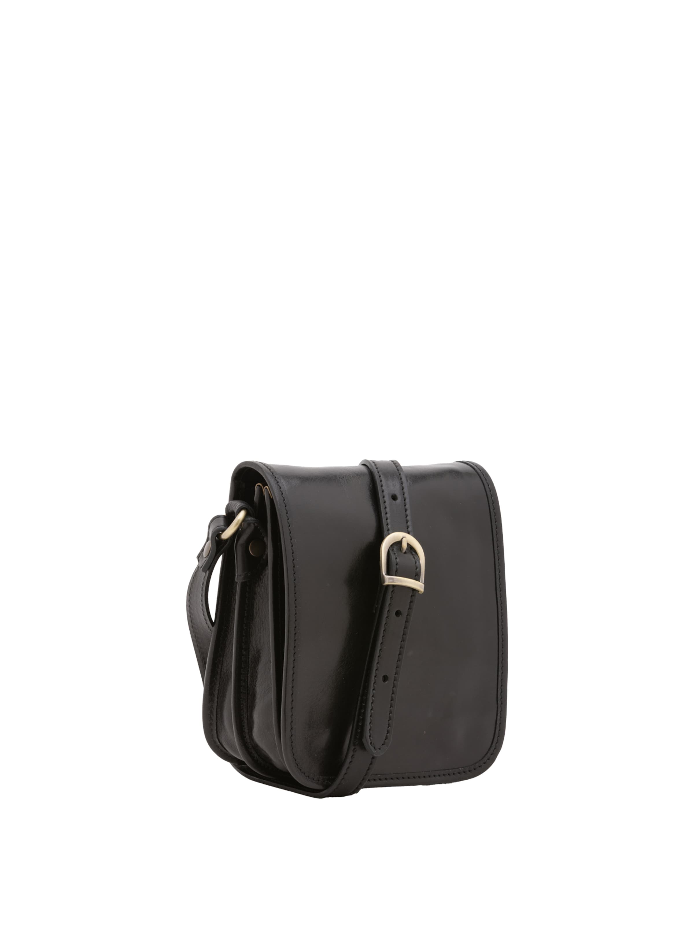 Borsa a tracolla di Viola Castellani in nero: frontale