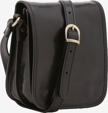 Viola Castellani Crossbody Bag in Black: front