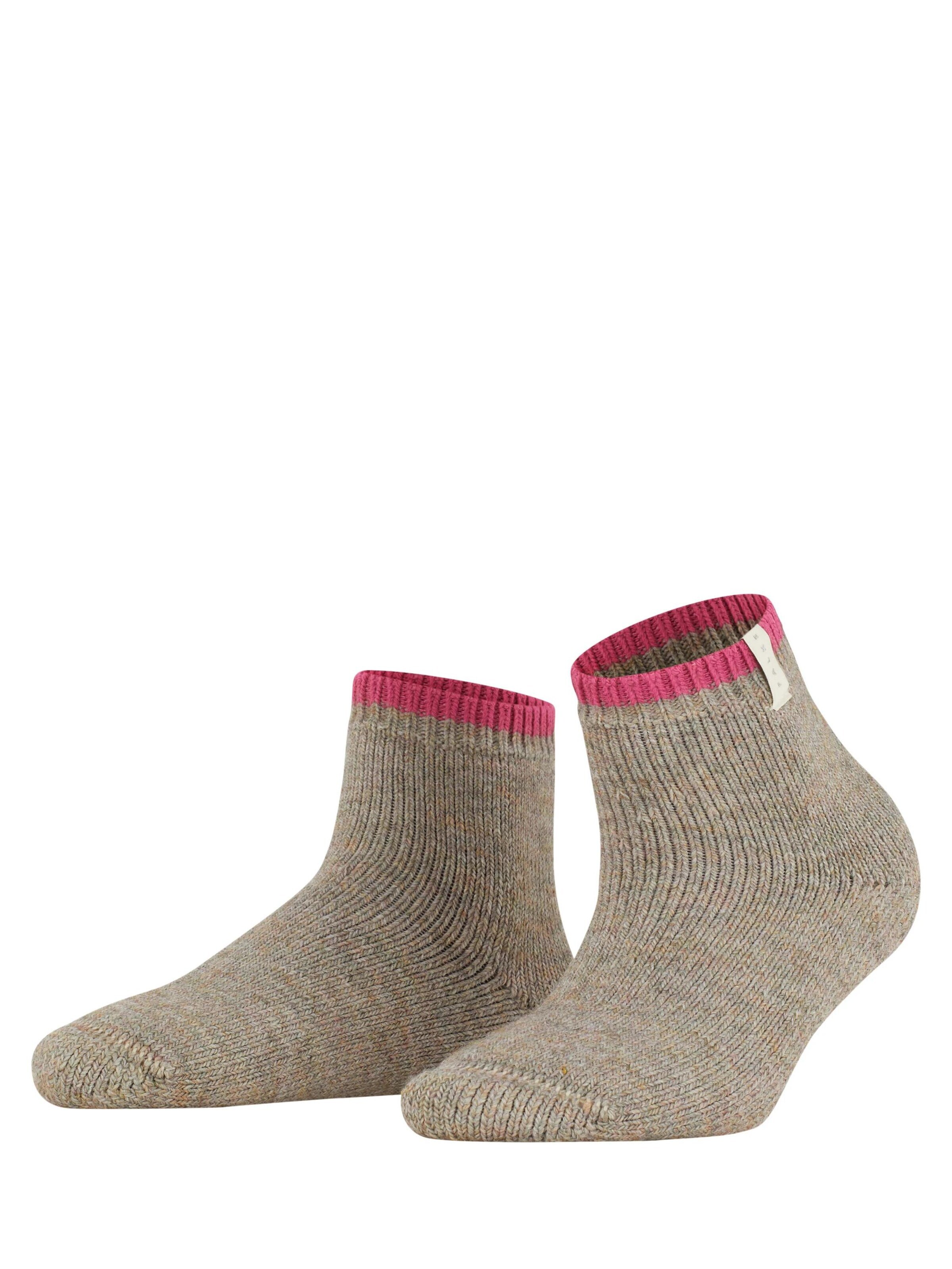 FALKE Socken 'Cosy Plush'‌‌‌ in Braun: Vorderseite