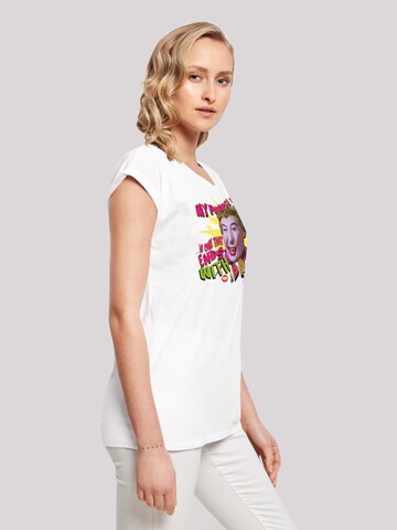 F4NT4STIC Shirt 'Batman TV Series Joker Bang' in White