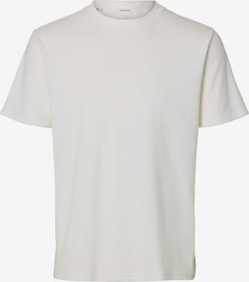 SELECTED - Camiseta 'SLHSpencer' en blanco: frente