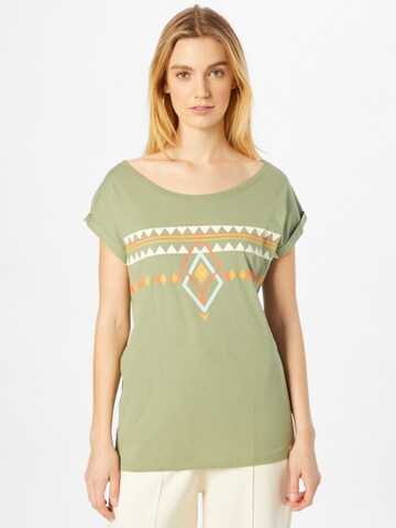 Iriedaily Shirt 'Hopi' in Groen: voorkant