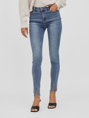 VILA Skinny Jeans i blå: framsida