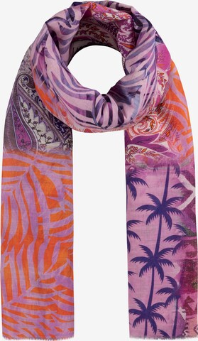 CODELLO Scarf in Purple: front