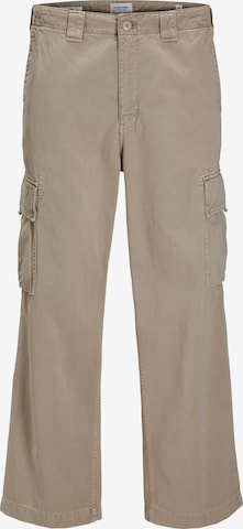 Loosefit Pantaloni cargo 'JPSTBill' di JACK & JONES in grigio: frontale