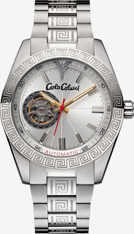 Carlo Colucci Analog watch 'Dreni ' in Silver: front