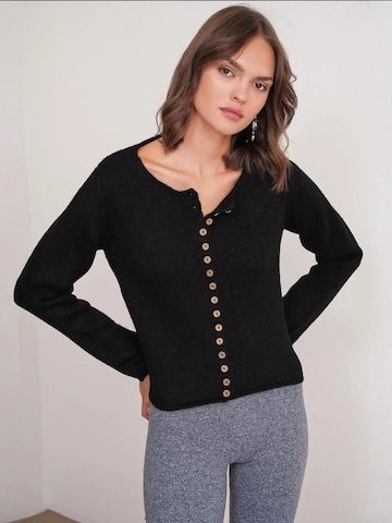 MixRay - Casaco de malha em preto